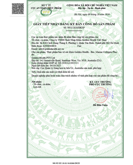 Hình Ảnh Viên Uống Đẹp Da Bio Marine Collagen Plus Golden Health (100 Viên), 3 hình ảnh - sieuthilamdep.com